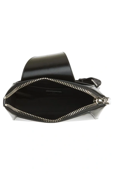 Givenchy Small Antigona Leather Crossbody Bag In 001-black