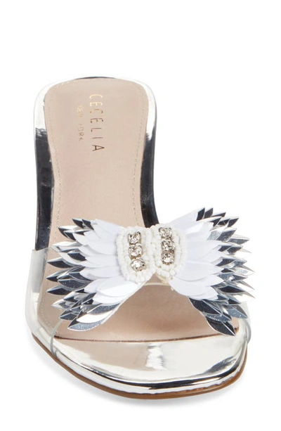 Shop Cecelia New York Angel Sandal In Silver