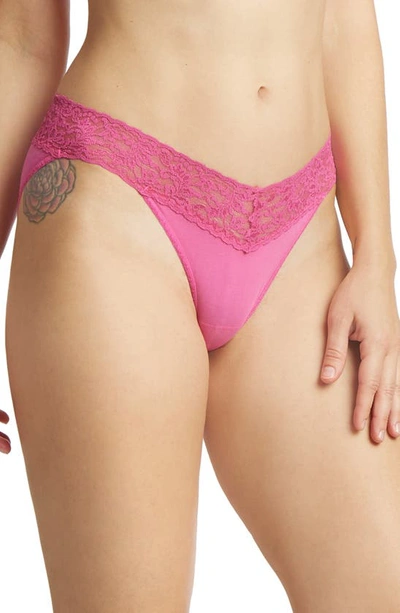 Shop Hanky Panky 'vikini' Bikini In Wild Pink