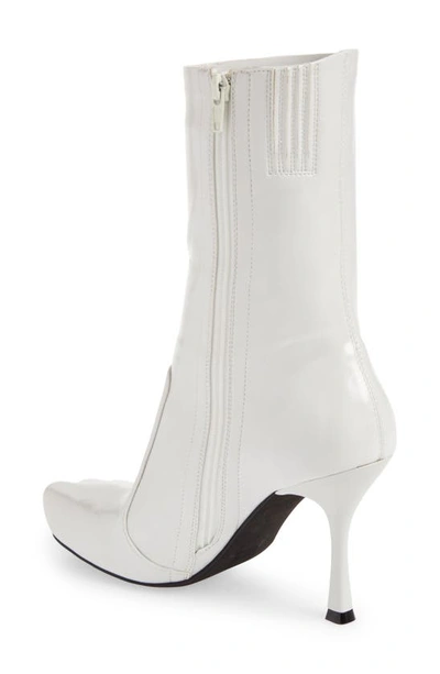 Jeffrey Campbell Visionary Stiletto Boot In Cream