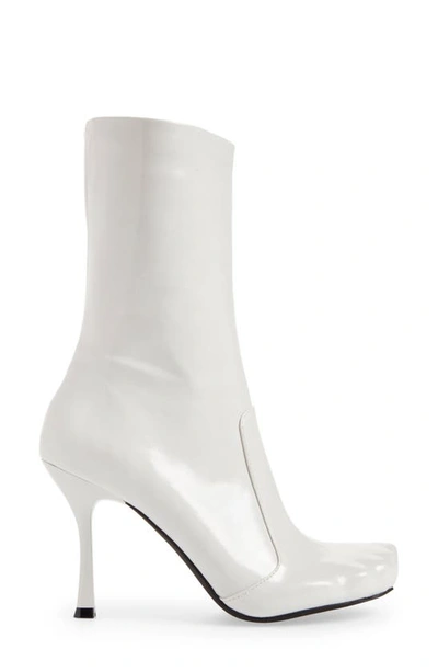 Jeffrey Campbell Visionary Stiletto Boot In Cream