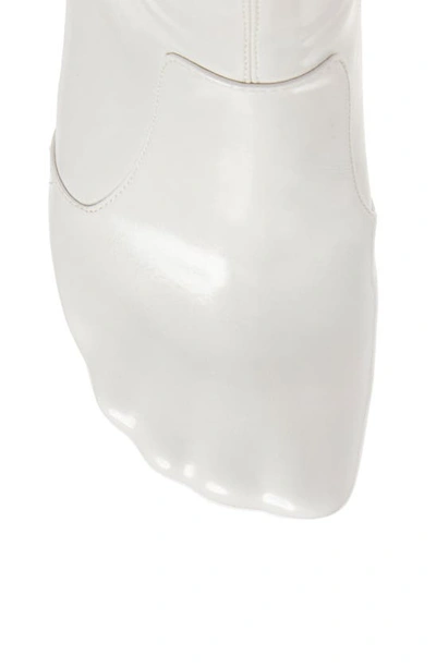 Jeffrey Campbell Visionary Stiletto Boot In Cream