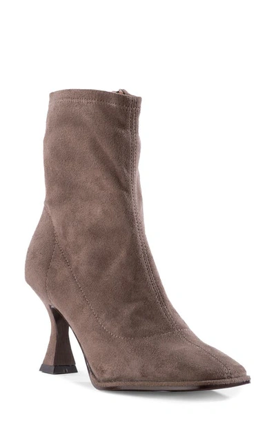 Shop Seychelles Paragon Square Toe Bootie In Taupe