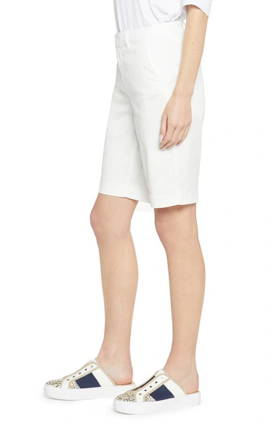 Nydj Bermuda Shorts In Optic White