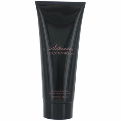 Shop Christian Siriano Awcss67bl 6.76 oz Silhouette Perfume Body Lotion For Women In Black