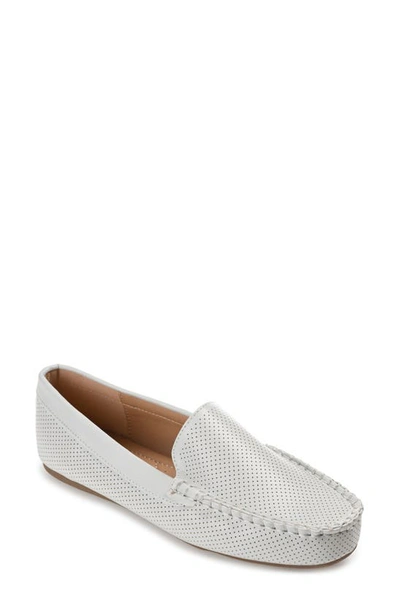 Shop Journee Collection Halsey Loafer In Light Grey