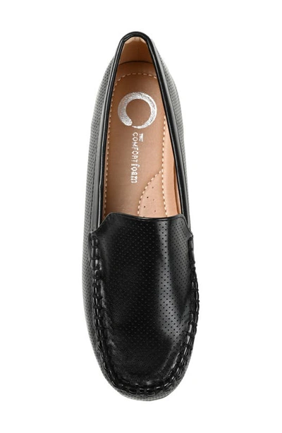 Journee Collection Halsey Loafer In Black Pu