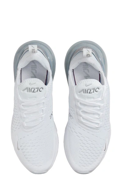 Shop Nike Air Max 270 Sneaker In White/ Pure Platinum