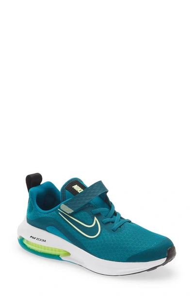 Shop Nike Kids' Air Zoom Arcadia 2 Running Shoe In Bright Spruce/ Volt