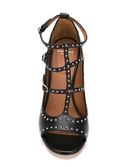 Shop Givenchy Studded Strappy Sandals