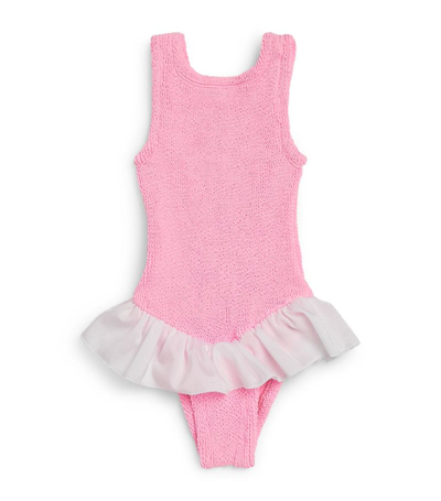 Shop Hunza G Denise Swimsuit In Pink