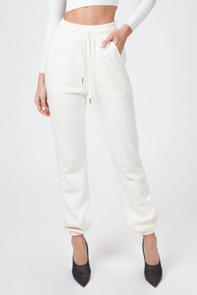WeWoreWhat Women's Size Extra Small Jogger Sweatpants in Off White