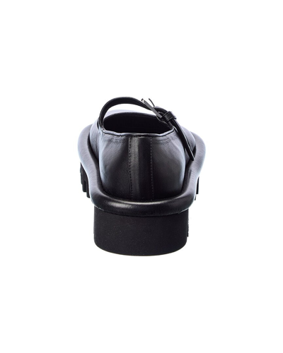 Shop Jw Anderson Bumper Leather Mary Jane In Black