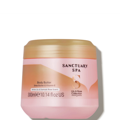 Shop Sanctuary Spa Lily And Rose Collection Body Butter 300ml