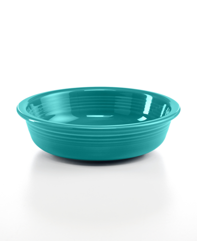 Shop Fiesta Medium Bowl 19 Oz. In Turquoise