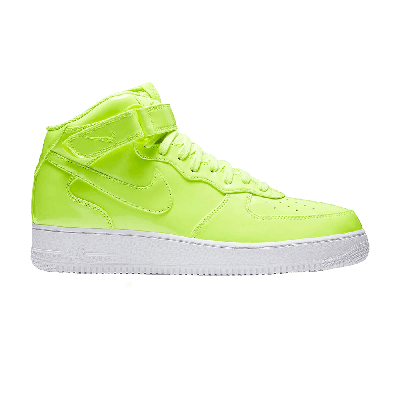 Pre-owned Nike Air Force 1 Mid Uv 'volt' In Yellow