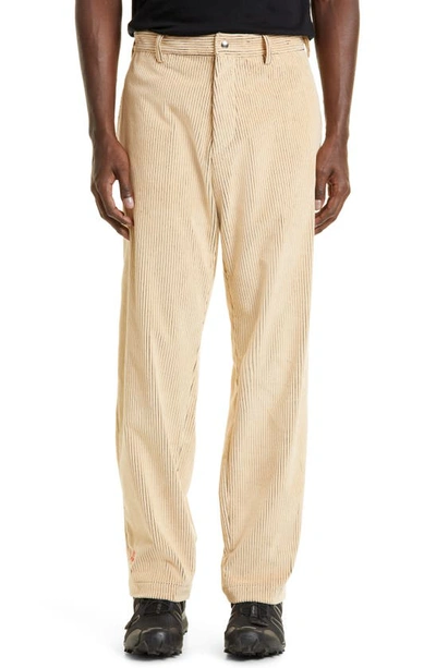 Striped corduroy pants 2025