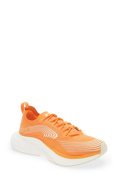 Shop Apl Athletic Propulsion Labs Streamline Running Shoe In Orange / Pristine