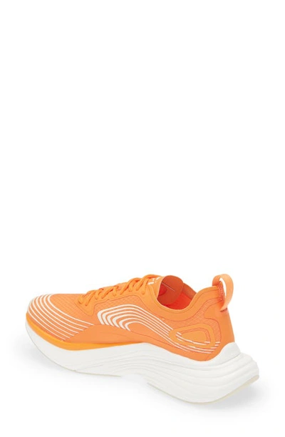 Shop Apl Athletic Propulsion Labs Streamline Running Shoe In Orange / Pristine