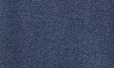 Travismathew Fink 2.0 Crewneck Sweatshirt In Heather Blue Nights