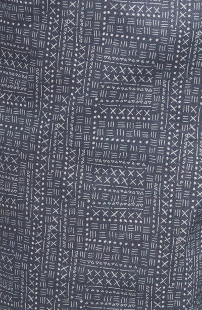 Ag Wanderer Print Chino Shorts In Shaw Grey Multi