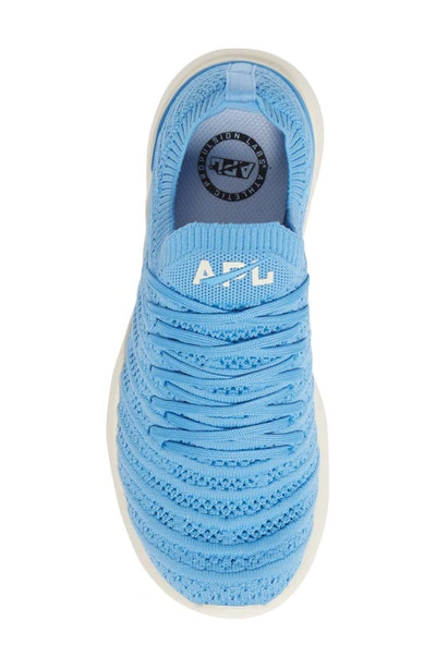 Shop Apl Athletic Propulsion Labs Techloom Wave Hybrid Running Shoe In Coastal Blue / Pristine