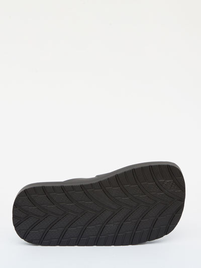 Shop Bottega Veneta Flintston Sandals In Black