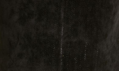 Stella Mccartney Velvet Denim Long Sleeve Jumpsuit In 1082 Washed Black