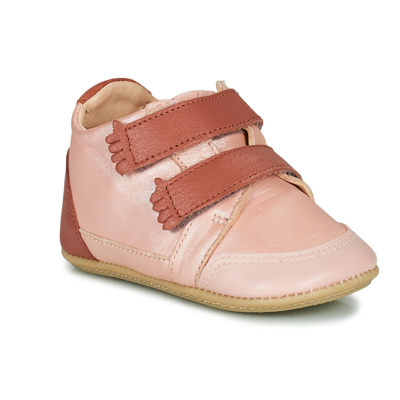 Shop Easy Peasy Shoes With Touch-strap Fastening In Rosa