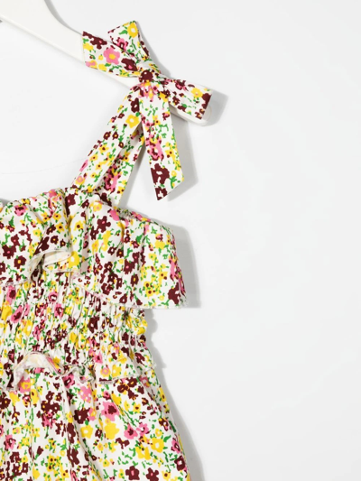 Philosophy Di Lorenzo Serafini Jumpsuit With Floral Print In Fantasia