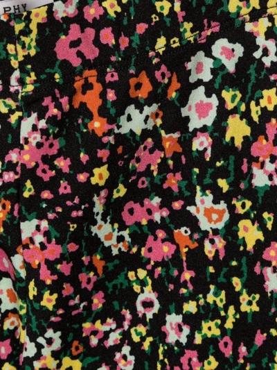 Philosophy Di Lorenzo Serafini Floral Print Leggings In Fantasia