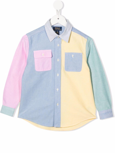 Shop Ralph Lauren Shirt Pactwork In Multicolor