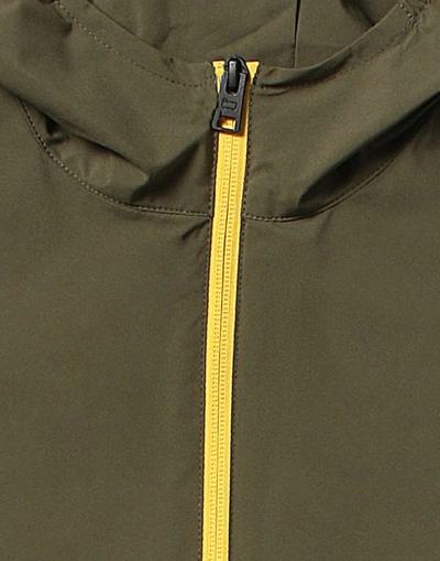 Woolrich Kids Jacket For Boys In Verde
