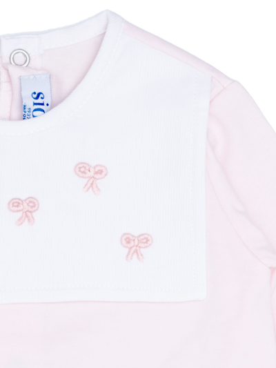 Siola Onesie With Bows In Rosa