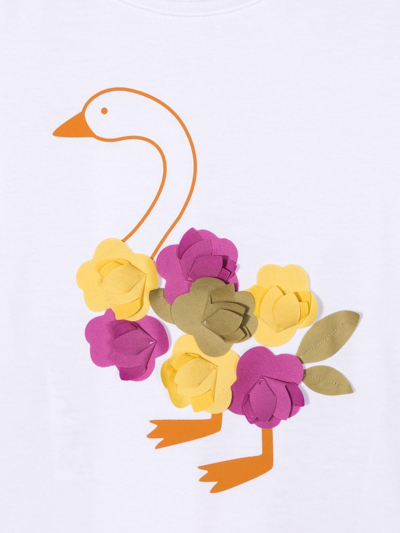 Il Gufo Graphic-print Short-sleeved T-shirt In Bianco
