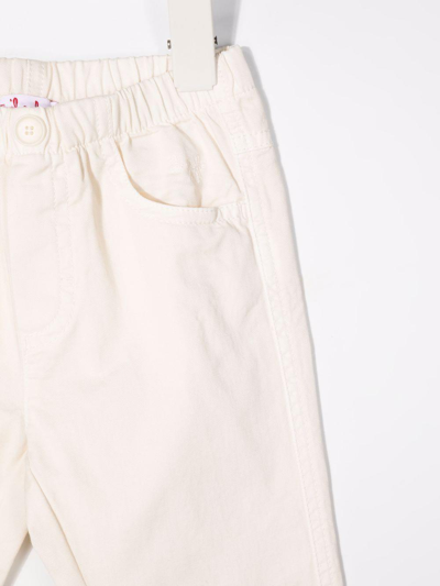 Il Gufo Solid Color Trousers In Panna