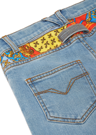 Shop Versace Jeans With Multicolor Side Band