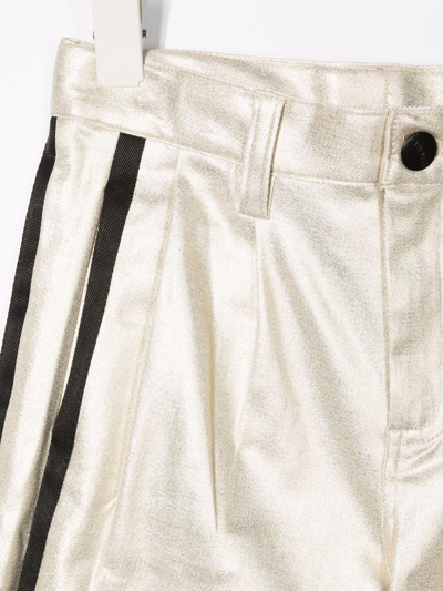 Dkny Shorts With Bands In Oro