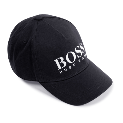 Hugo Boss Hat With Logo In Nero | ModeSens