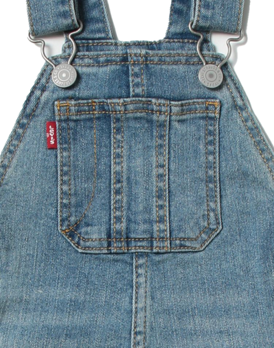 Shop Levi&#039;s Denim Overalls With Pockets In Jeans