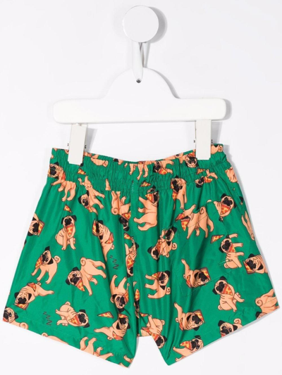 Shop Siola Swim Shorts With Pugs In Verde