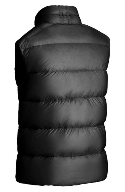 Shop Canada Goose Cypress Water Resistant & Wind Resistant 750 Fill Power Down Recycled Nylon Packable Vest In Black