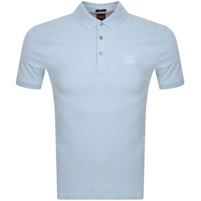 Shop Boss Casual Boss Passenger Polo T Shirt Blue