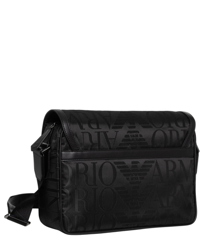 Shop Emporio Armani Crossbody Bag In Black