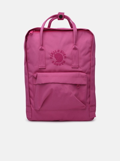 Shop Fjall Raven Re-kanken Pink Vinylon Backpack