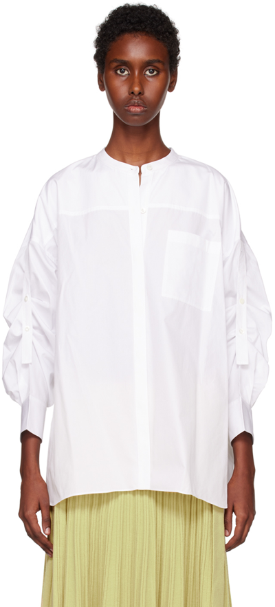 Shop 3.1 Phillip Lim / フィリップ リム White Classic Shirt In White Wh100