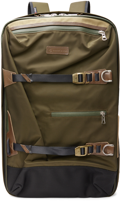 Shop Master-piece Co Khaki Potential 3way Backpack In Olive