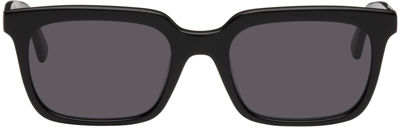 Shop Mcq By Alexander Mcqueen Black Square Sunglasses In 001 Black