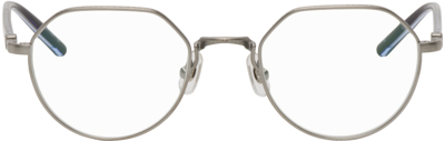 Shop Matsuda Silver M3108 Glasses In Antique Sil