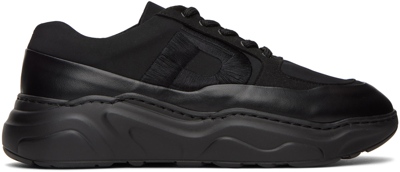 Shop Phileo Black Runner Sneakers